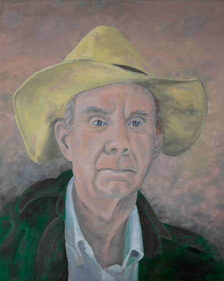 Paul Nordberg, self-portrait